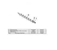 Windhager Schnecke kpl. BW2 XL l. BW2 XL