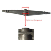 Windhager Mutter Hebevorrichtung hinten KSN250, VEK220
