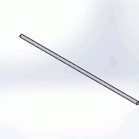 Windhager Achse für Klappe Pelletszuführ einheit PMX, BW, BW2, BW2T, BWL, BW2P, B