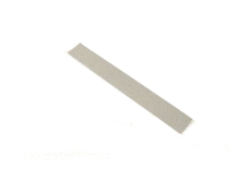 Windhager Velours-Vlies, Streifen 150x20 mm, grau, selbstklebend, Deckel BW10-26