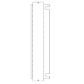 Windhager Verkleidung Abdeckung vorne un ten PW24-60