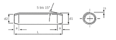 Windhager Spiral Spannstift DIN 7344 - 4x30