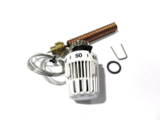 Windhager Thermostat-Kopf mit Wendelfühl er, Dichtring und Splint Frischwassermo