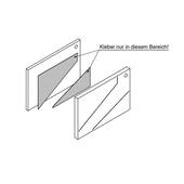 Windhager Isolierung Seitenwand links ob en LWK Glasfaser 20kg/m³