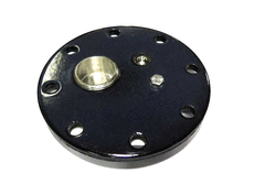 Windhager Flanschdeckel D-180mm mit Öffn ungen 11mm, 1/2" und 6/4"
