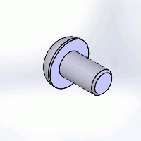 Windhager Flachkopfschraube ISO 7380-1 - M 3 x 5 - 10.9 - A2F - verzinkt
