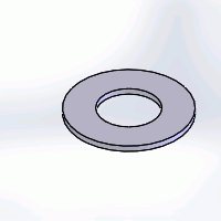 Windhager Präzisionsscheibe (Passcheibe) D10xD5x0,5 MIRA