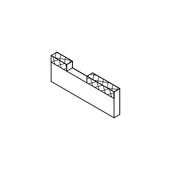 Windhager Isolierung Abdeckung vorne (40 x157x440) VAE