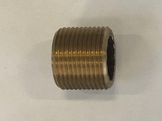 Windhager Langnippel ¾" x 22 mm, MS blan k mit Innenvielkant