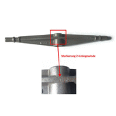 Windhager Mutter Hebevorrichtung vorne KSN250, VEK220