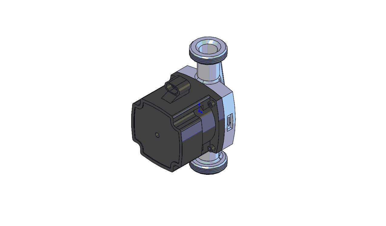 Windhager INF2HE25-70 Hocheffizienzpumpe UPM3 Hybrid 25-70, 180mm inkl. Kabel Net