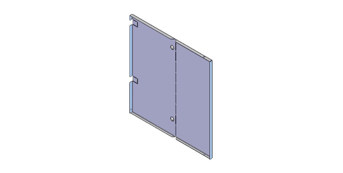 Windhager Sockelblech 381 X 364 X 0,9 VEK170, VEP200-202