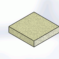 Windhager Isolierung Seitenwand links Lu ftschacht LWK  (240x240x50)