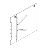 Windhager Herdplatte Backrohr (547x505x7 mm) ZHN160/180/210, VEP200
