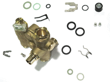 Windhager Hydroblock rechts 220K, Rückla uf XW