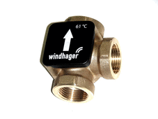 Windhager FK-056 Thermisches 3-Weg Venti l Termovar 1"  61° C Montage im VL