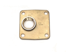 Windhager End-Deckel Rücklaufseite für S K1Z (Messing) (wenn VL re., dann ist das