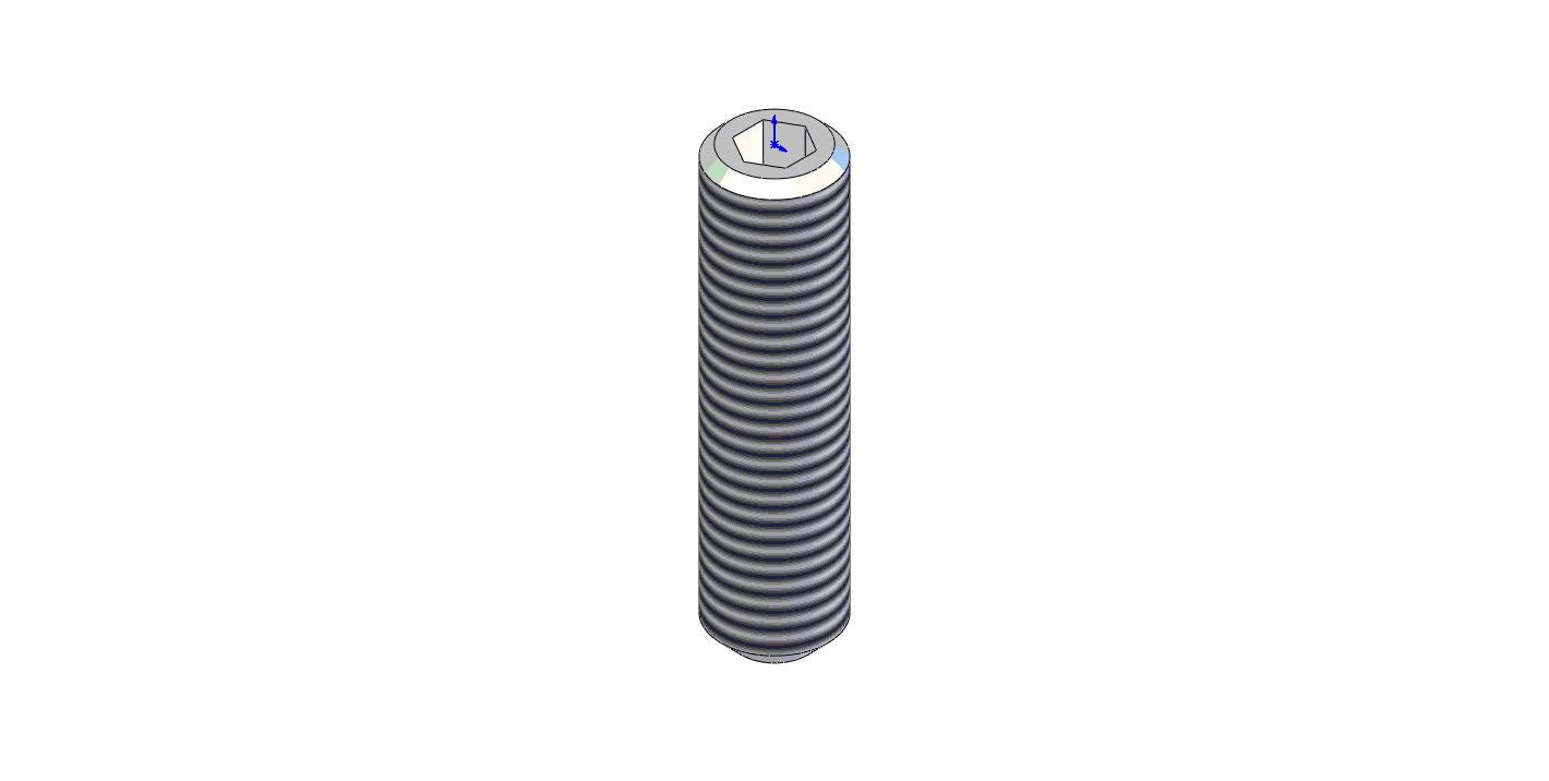 Windhager Gewindestifte mit ISK und Kege lkuppe ISO4026/DIN 913 M 5X 20 Edelstahl