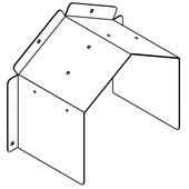 Windhager Befestigung Wago-Block Pellets -Zuführung
