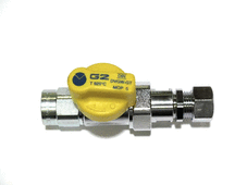 Windhager Gasstrecke Aufputz GMX mit TAS -Gashahn