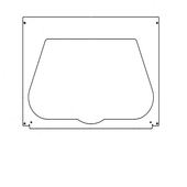 Windhager Abdeckung oben XW WZS, MWP WZS