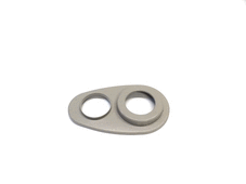 Windhager Anschlußplatte exzentrisch 2 x Ø 80 mm GENIO/MW10-40