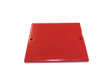 Windhager Reinigungsdeckel rot mit Dicht ung SW
