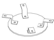 Windhager Schutzblech für Rauchgasabzug KSN210/250, VEK220