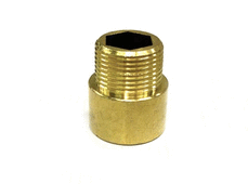 Windhager Rohrverlängerung G¾x20mm, flac hdichtend, MS GMX040,MIRA-WZS nach DIN35