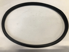 Windhager PWZ5 Bördeldichtring EPDM leit fähig  (1mm) für Spannring Ø200mm, zu Zu