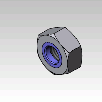 Windhager Sicherungsmutter DIN 985 - M 4 - 8 - verzinkt
