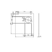 Windhager Isolierung Isolierwand seitl.5 20X470X1/2"  VEP200-202