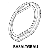 Windhager Deckel Pelletsbehälter Klassik beschichtet basaltgrau RAL 7012 (bis ca.